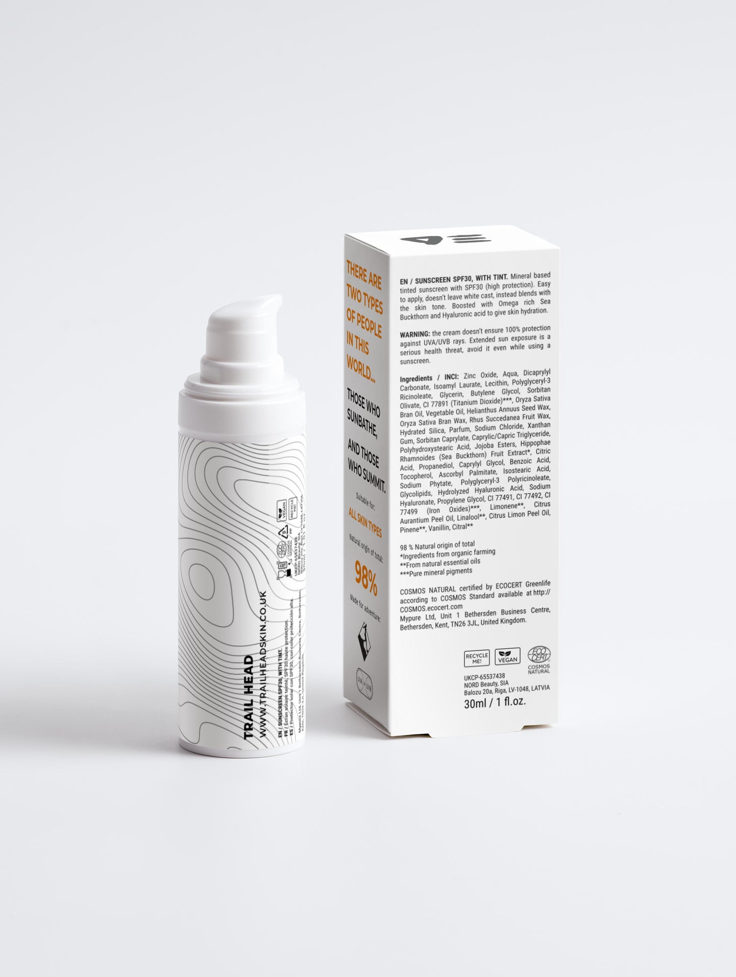 OURDOOR SPF30 FACE PROTECTION© 50ML